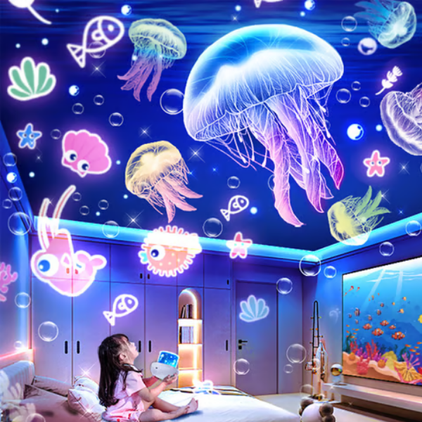 %50 İndirim için Son 2 Gün! Sihirli Gece Yumurtası Projektörü!